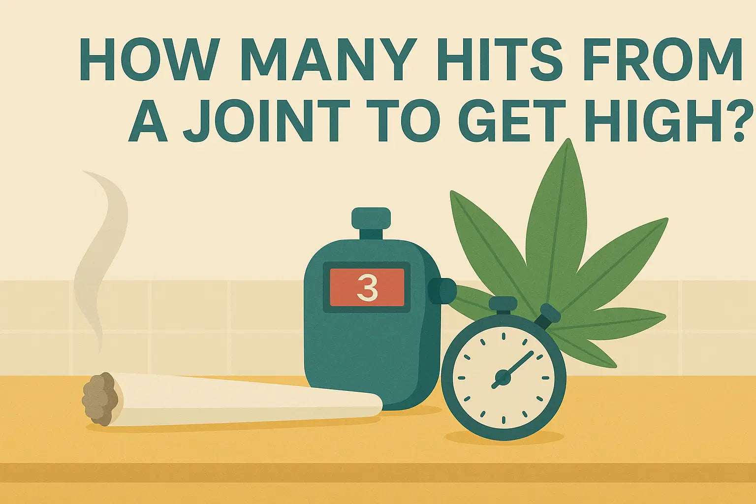 How Many Hits from a Joint to Get High