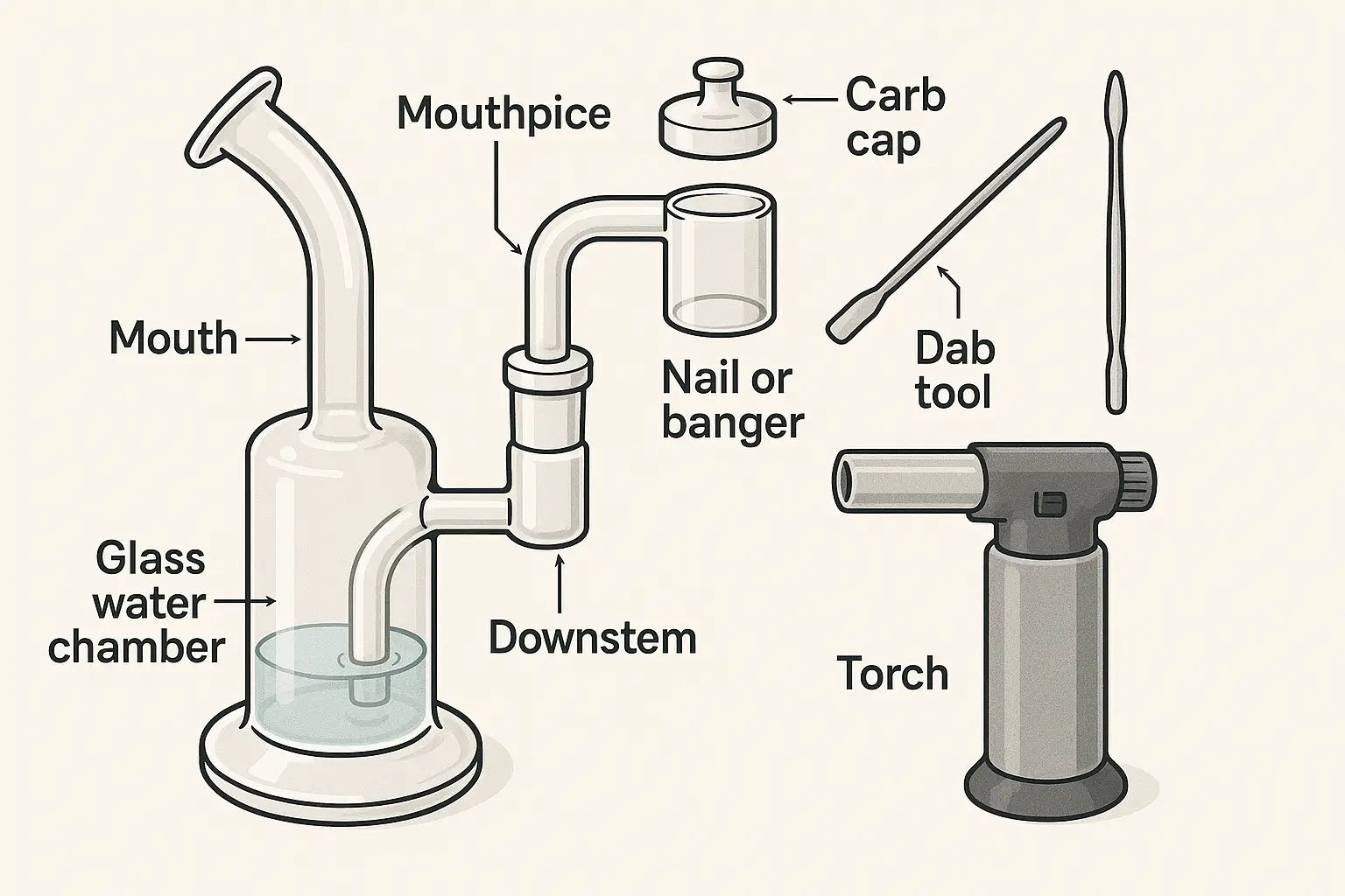 Dab Rig Parts: A Comprehensive Overview