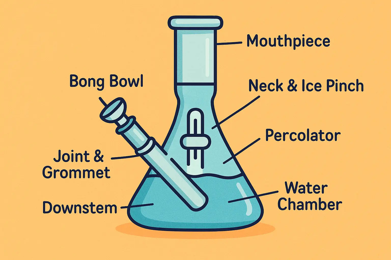 Parts of a Bong: The Complete Guide