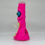 Load image into Gallery viewer, 10 in Pink Monster Cool Glass Bong
