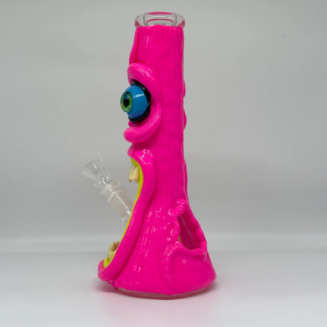 10 in Pink Monster Cool Glass Bong