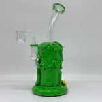 Load image into Gallery viewer, 9&quot; Green Cyclops Monster Cool Dab Rig
