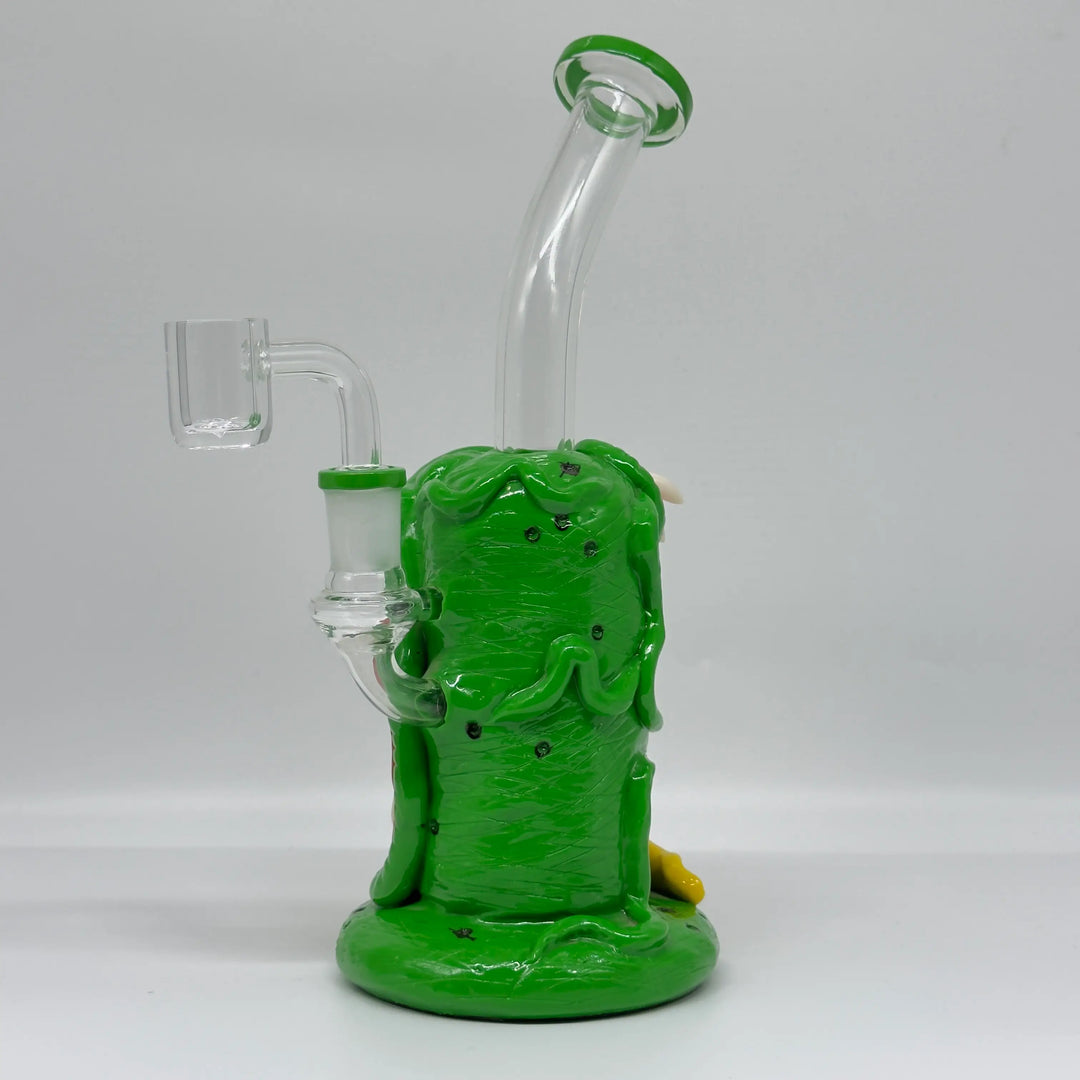 9" Green Cyclops Monster Cool Dab Rig