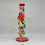 Load image into Gallery viewer, 11.8&quot; Glow 420 Mushroom Cool Glow in The dark Bong
