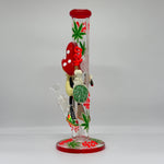 Load image into Gallery viewer, 11.8&quot; Glow 420 Mushroom Cool Glow in The dark Bong
