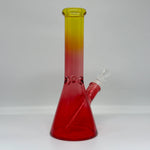Load image into Gallery viewer, 9.8″ Sunset Gradient Glass Beaker Bong
