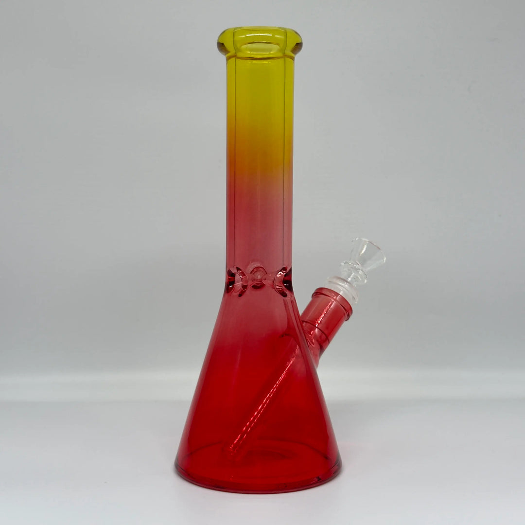 9.8″ Sunset Gradient Glass Beaker Bong