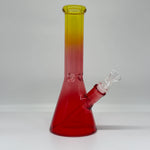 Load image into Gallery viewer, 9.8″ Sunset Gradient Glass Beaker Bong
