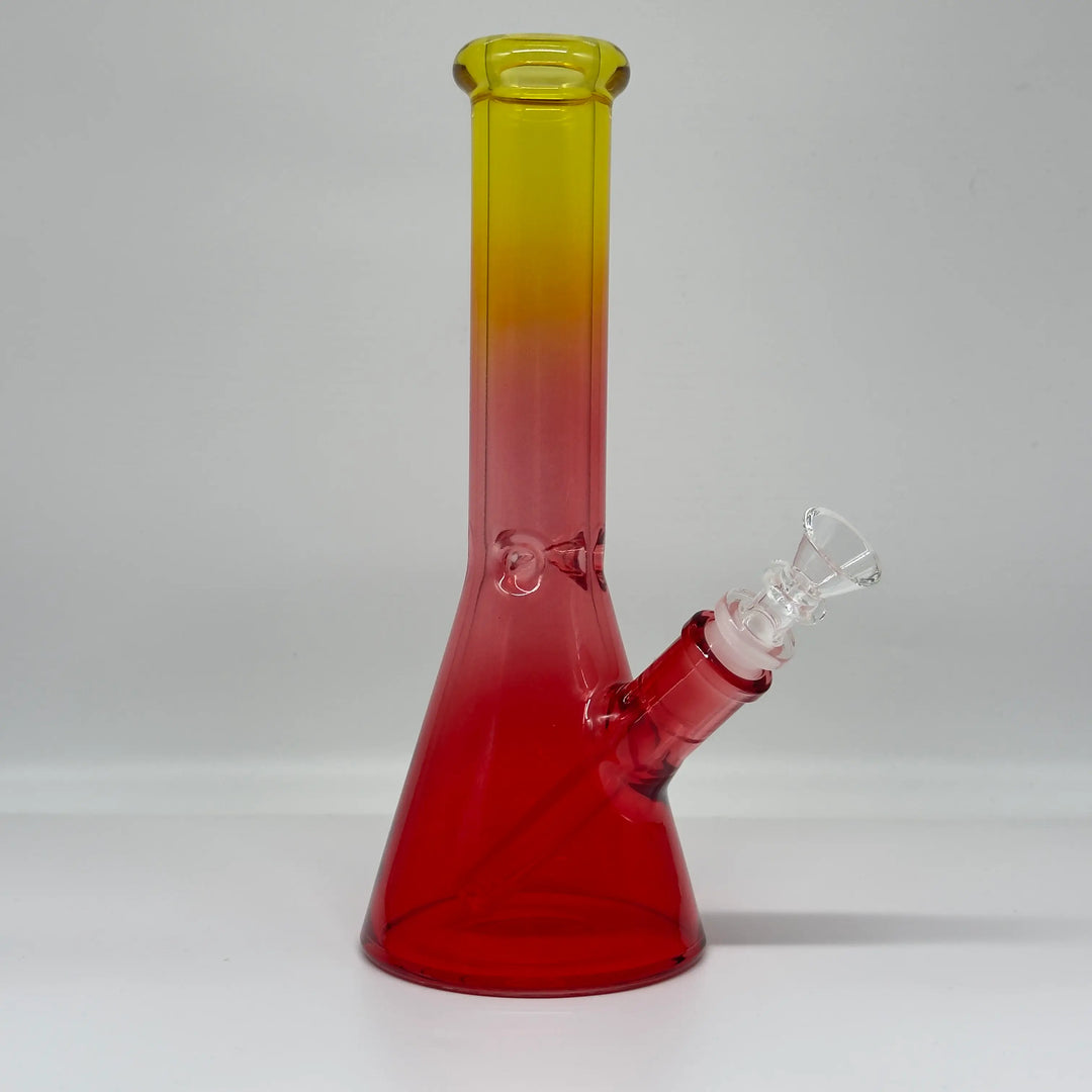 9.8″ Sunset Gradient Glass Beaker Bong