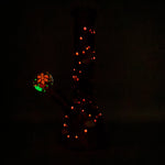 Load image into Gallery viewer, 10.2-inch Pink Heart Glow Glass Beaker Bong
