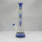 Load image into Gallery viewer, 14-Inch Jelly Glass Beaker Bong with Double Percolator
