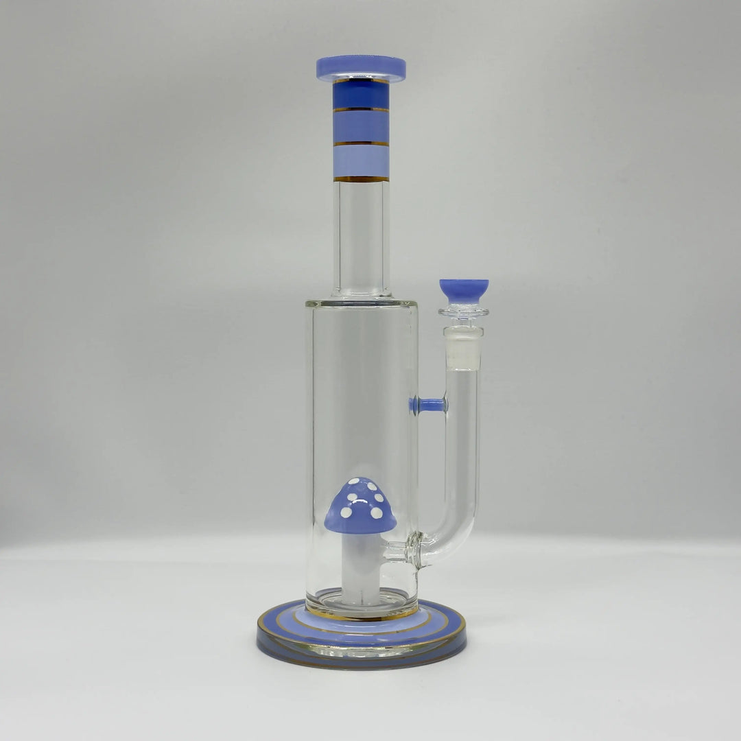 13.5-Inch Mushroom Perc Glass Bong