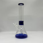 Load image into Gallery viewer, 14‑Inch Heavyweight Blue Beaker Bong
