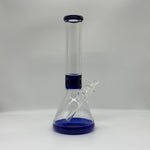 Load image into Gallery viewer, 14‑Inch Heavyweight Blue Beaker Bong
