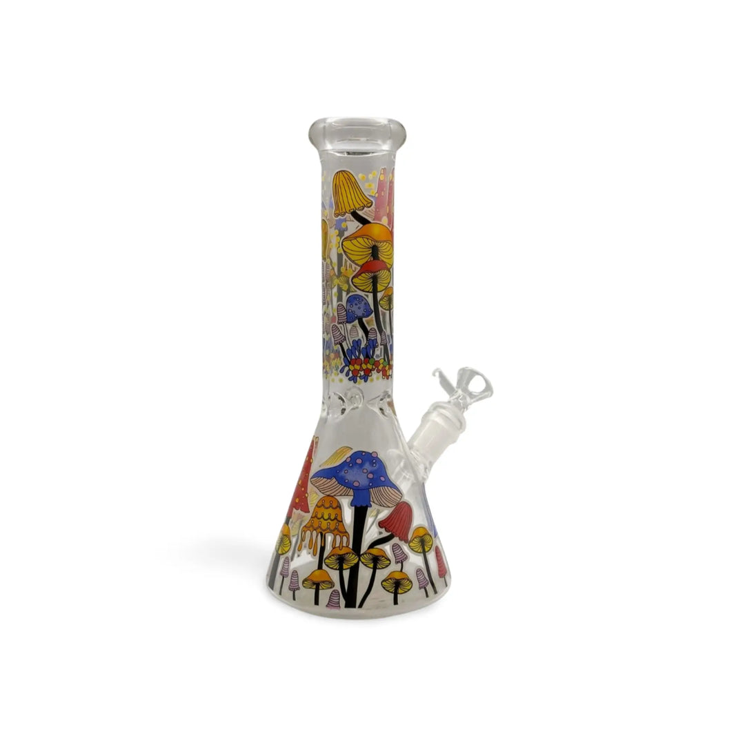 Whimsical Mushroom Glass Bong – Artistic Premium Water Pipe