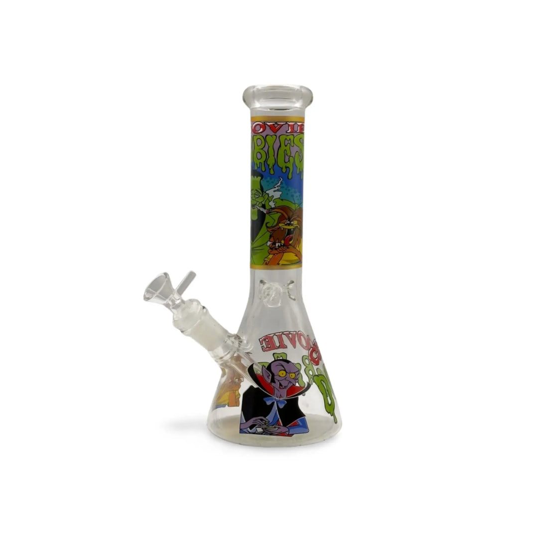 Groovy Cartoon Glass Bong – Colorful Premium Smoking Companion