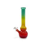 Load image into Gallery viewer, Rasta Gradient Glass Bong – Vibrant Premium Smoking Accessory
