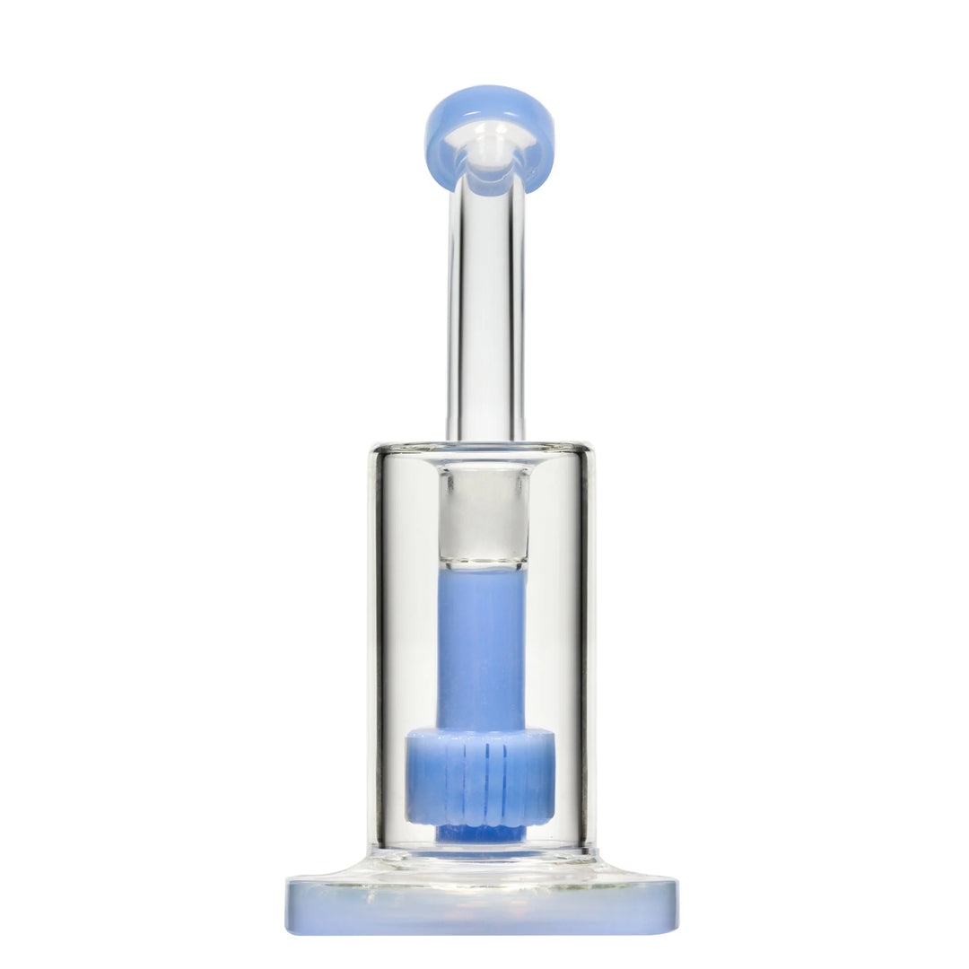 9.3" Sky-Blue Cyclone Percolator Cheap Glass Dab Rig