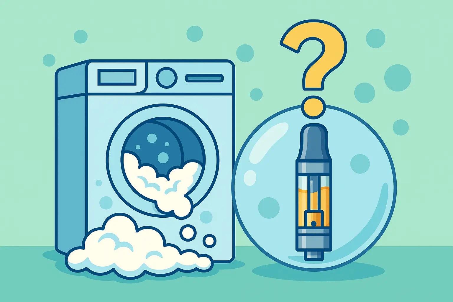 disposable vape went through washing machine What to Do If You Put Your Vape Pen Through the Washing Machine main image 0