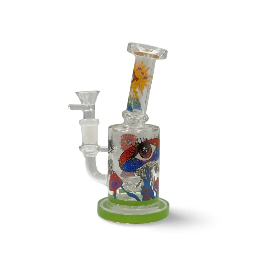 Psychedelic Mushroom Cheap Glass Dab Rig