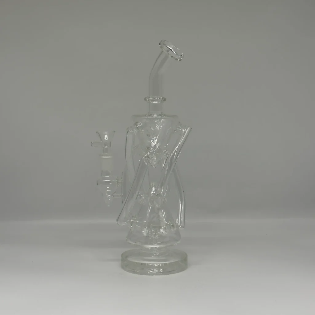 10 in Clear Recycler Bong
