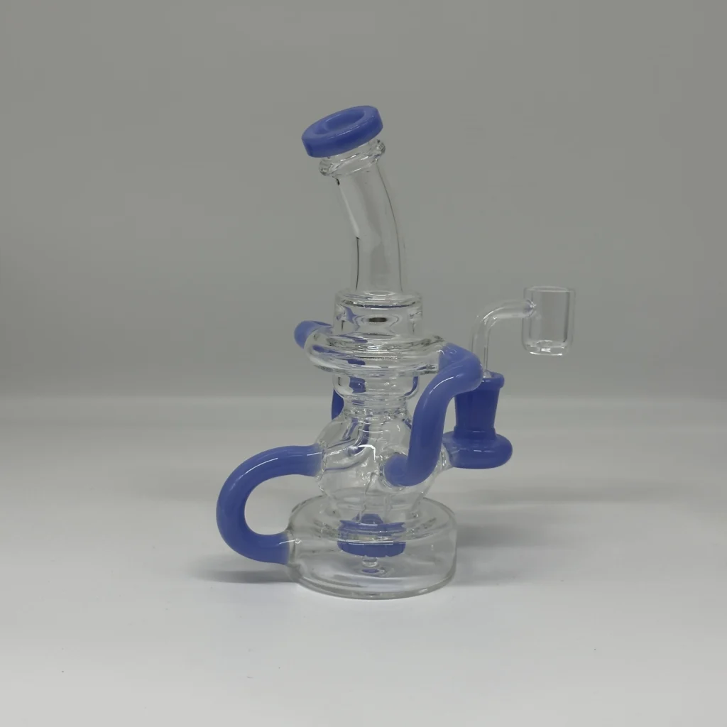7.1" Mini Recycler Glass Dab Rig